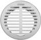 Lurrose Tapa de Drenaje de Piso de Acero Inoxidable Largo Exterior Cubrir Malla filtrar colador Tapa de Drenaje para Patio Tapa de desagüe Acero Inoxidable 304 Silver