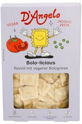 D'Angelo Ravioli, vegane Bolognese, 250g