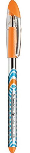 Schneider 5 Stück Kugelschreiber Slider Basic pte Extra Large orange