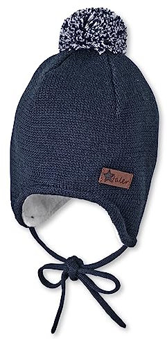 Sterntaler Baby - Jungen Ocs Strickmütze Mütze, marine, 45