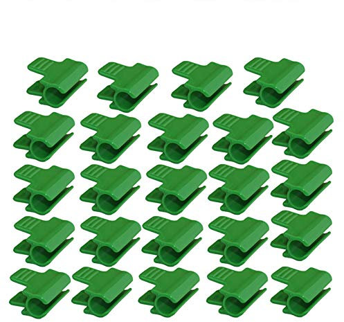 SLDHFE Lot de 48 colliers de serrage pour serre, tunnel, filet d'ombrage, tige de filet, serre, support pour extension de plantes (10 mm)