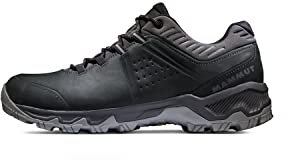 Mammut Mercury IV Low GTX Men | Wanderschuhe für Herren, Wasserdichte Trekkingschuhe, Outdoor Schuhe, Gore-Tex Bergschuhe für Hiking, Mit Vibram Sohle | Black-Titanium, 7