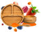 nohla ® - Bamboo Baby & Toddler Suction Plate, Bowl & Silicone Spoon Weaning Set - Suction Ring for Secure Grip on Smooth Surfaces - Eco-Friendly, BPA-Free - Orange