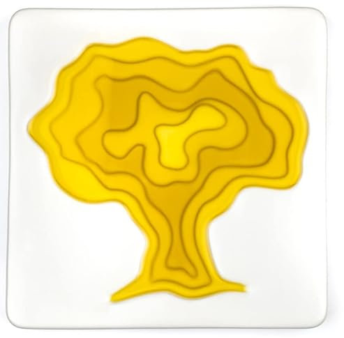 Style de Vie Olivenölschale, Saucenschüssel, Dip-Schüssel, Baummodell, Aus Keramik, mit Geschenkbox