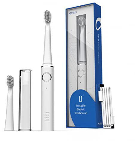 Littli L1 Sonic Electric Toothbrush,Durable and Portable,Simple to Use and Great Battery Life,Suitable for Adults and Children, Essential Supplies for Home,Camping and Travel (Black), 120.0 grams