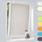 Plissee Klemmfix Ohne Bohren – Hellgrau 80x140cm(BxH), Jalousie Lichtdurchlässig & Blickdicht, Sonnenschutz & Sichtschutz, Faltrollo Easyfix für Fenster & Tür