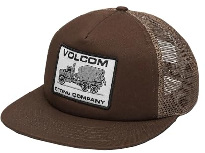 Volcom X Grant Taylor Skate Vitals Dark Earth verstellbare Snapback-Mütze für Herren, Dke, Einheitsgröße