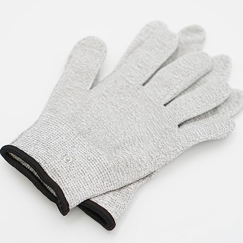 Lemala Elektroden Handschuhe mit Silberfasern, dehnbar, perfekte Leitfähigkeit, passend für Healy