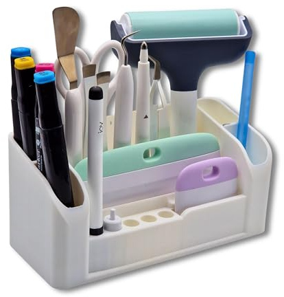 Artisan 3d Aufbewahrungs-Set für Cricut Joy/Maker – Organizer Compact Scrapbooking Filzstifte, Werkzeuge & Vinyl