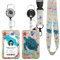 Ausweishülle mit Band, Id Badge Holder Breakaway Lanyard für, Einziehbare Badge Reel, Abnehmbare Namensschild Clips, Hals Lanyard Strap, Lehrer Büro Geschenke (Meeresschildkröte)