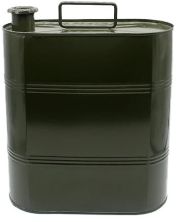 MNEVZX Benzinkanister Reservekanister 5/10L Kraftstofftanks Edelstahl Kanister Stabile und versiegelte Benzinfässer Autozubehör(10 L)