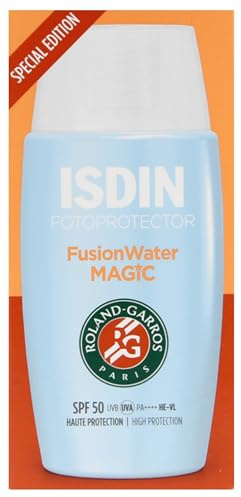Isdin Fotoprotector Fusion Water Magic Sun Cream SPF50 50 ml Limited Edition Roland Garros
