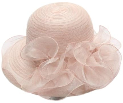 Hut Hochzeit Damen Braut Tee Fascinator Party Baseball Caps Papa Hüte für Männer 90er Jahre, beige, Einheitsgröße