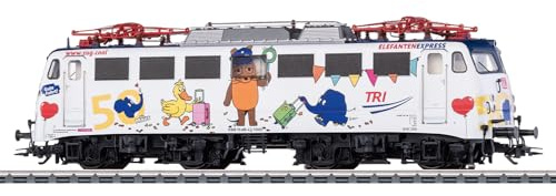 Märklin H0 - Elektrolokomotive BR 110 – Digital-Decoder mfx+ - Hochleistungsantrieb - elektrisch heb-/senkbare Stromabnehmer - Epoche VI – 39111