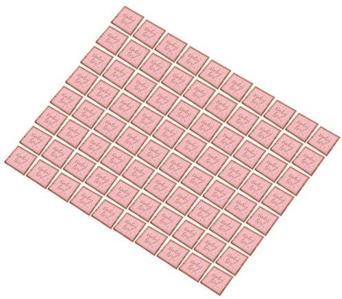 80 rosa Party-Servietten mit goldener Randverzierung, elegante Einweg-Servietten für Hochzeit, Geburtstag, Abschlussfeier, Jubiläum – lebensmittelechte, bedruckte Partydeko für die