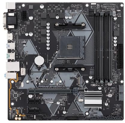 Schede madri Fit For ASUS PRIME B450M-A Supporto scheda madre R5 5600X 5600G 5700x3D 5800x3D CPU 4xDDR4 128GB HDMI Dual M.2 RGB AM4 Scheda MATX