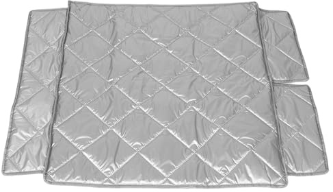 BCOATH Waterproof Fridge Cover with Aluminum Foil and Oxford Cloth Material, Magnetic Design, Resistant to Damage for Refrigerator and Freezer Suitable for Kitchen and Outdoor Use