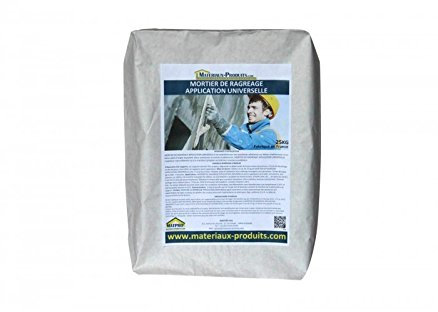 Mortier de ragréage application universelle Gris 25 Kg Gris - MATPRO