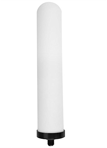 Cartouche Filtrante en Céramique Charbon Activé Compatible Purificateur d'eau Lavable Système de Douche Universel Accessoires de Salle de Bains pour la Maison de l'hôtel