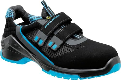 Steitz Secura Sandale schwarz/blau VD PRO 1000 SF ESD, S1P NB, EU-Schuhgröße: 42