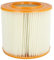 vhbw Staubsaugerfilter kompatibel mit Allaway A30, A40, A50, A60, AW1700, AW2000, C30, C40, CV1350, CV1750, CV1950, L25, M1000 Staubsauger Lamellenfilter
