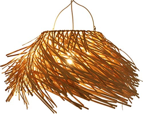 GURU SHOP Deckenlampe/Deckenleuchte, in Bali Handgemacht aus Naturmaterial, Bambus - Modell Talasco, 30x60x60 cm
