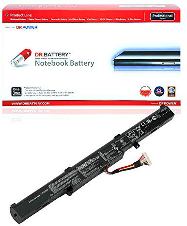 DR. BATTERY A41-X550E Batterie compatible pour Asus X751 X751BP X751L X751LA X751LAV X751M F550 F550D F550DP F751 K751LA K751LDV K751SJ P750L [14,4 V]