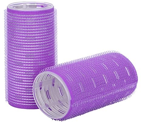 Lockenwicklerrollen, 2 Stück, Lockenwickler, lockig, Basteln, selbsthaftend, für langes und kurzes Haar und Fransen