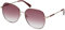 LONGCHAMP Damen LO151S Sonnenbrille, BURGUNDY, 60