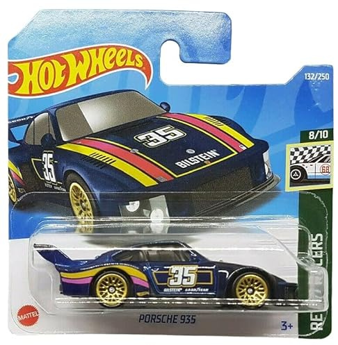 Hot Wheels - Porsche 935 - Retro Racers 8/10 - HCT96 - Short Card - Bilstein - Good Year - Mattel 2022