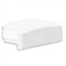 Set di tappi terminali per profilo in alluminio per strisce LED, 17 x 7 mm, colore bianco
