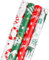 DERAYEE Geschenkpapier Weihnachten, Geschenkpapier 4 Verschiedene Muster, Geschenkpapier Set (4 Rollen)
