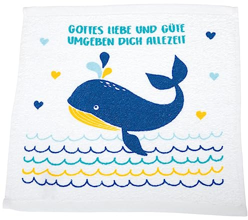 Praisent Zauberhandtuch | Gepresstes Handtuch Gottes Liebe und Güte umgeben Dich allezeit