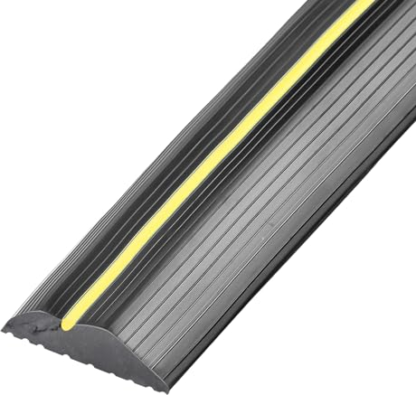 CPROSP Guarnizione Soglia Porta Garage 6M, Garage Door Floor Seal Strip, Perfetta per Mantenere il Garage Pulito e Asciutto