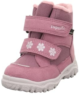 Superfit Baby Mädchen - Schuhe HUSKY1 Boot, Modern, LILA/ROSA 8510, 19