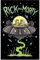IGHSNZUH Puzzle 1000 Teile Rick und Morty Anime-Poster Kinderkunst for Erwachsene Kinderspiele Lernspielzeug