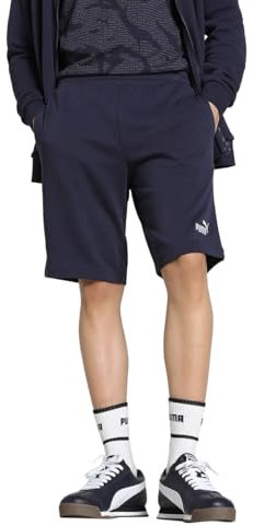 PUMA Herren ESS No. 1 Logo Shorts 10 Gestrickte Shorts, New Navy,