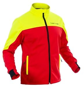 Forst-Extrem Beginner 2.0 Softshelljacke, gelb-rot, Forstjacke