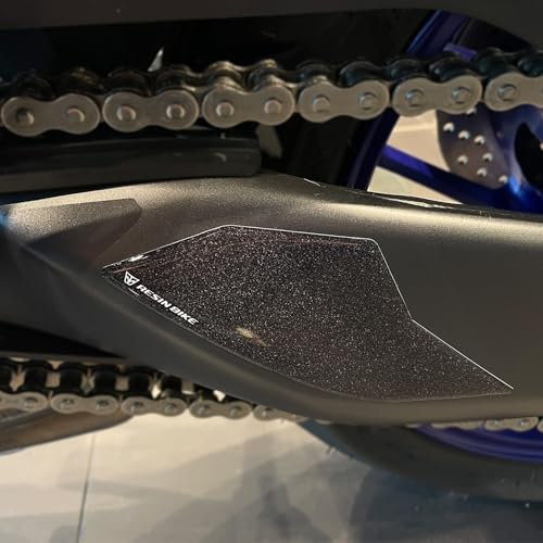 Resin Bike Aufkleber für Motorrad Kompatibel mit Yamaha Mt 09 2024-2025. Schutz Motorrad Kardangehäuse vor Stößen und Kratzern. Aufklebersatz 3D-Harzklebstoff - Stickers Made in Italy