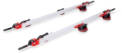 Ventosa para azulejos gran formato con guías retráctiles ERGO TILE TRANS – 6 ventosas Ø160mm – hasta 320 cm y 80 kg
