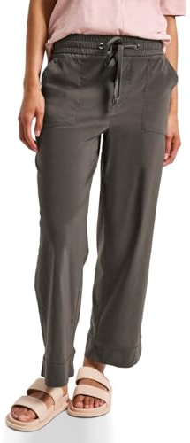 Street One Damen Casual Fit Hose mit Turn-Up 3716622