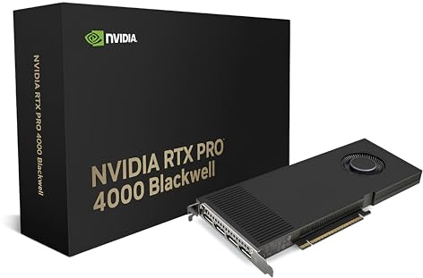 Nvidia Rtx Pro 4000 Blackwell 24 Gb Gddr7 (nvidia Rtx Pro 4000 Blackwell - Graphics Card - Rtx Pro 4000 Blackwell - 24 Gb Gddr7 - Pcie 5.0 X16 - 4 X
