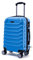 R.Leone Valigia Trolley Rigido Medio 8 ruote in ABS 2026 (Azzurro scuro, M Medio)