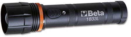 BETA 1833 L - Torcia led ad alta luminosità in robusto alluminio anodizzato, fino a 1100 lumen