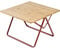 Progression Zusammenklappbarer Beistelltisch Holz, Outdoor Campingtisch klappbar für Camping und Garten, 58 x 38 x 58 cm, FSC-Zertifiziert Bambus, inkl. Tragetasche