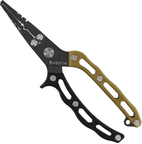Westin 18 cm Snap Ring Pliers, Large - Ergonomic, Rust-Resistant Steel, Tungsten Cutter, Teflon Coating