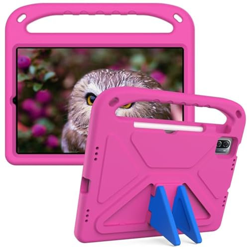 Étui léger en mousse EVA pour Xiaomi Pad 5 11, résistant aux chocs et durable, housse pour tablette avec poignée et support pour enfants, bleu rose