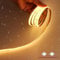 JOYLIT 24V 6M COB LED Streifen Warmweiss 2700K IP65 Wasserdicht 320LEDs/M CRI 93+ Dimmbar LED Band Selbstklebend, Flexible Light Strip für Schrank, Regal, Kleiderschrank, Treppe (Nur LED Streifen)