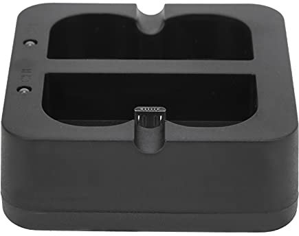 Ring Battery Charger, Doorbell Battery Charger with Charging Cable & Indicator Light, Dual Port Battery Charging Station for Video Doorbell Battery, Ring V4 Battery, Ring Battery