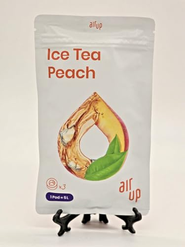 Generisch 3 x Pod Ice Tea Pfirsich Original, Zubehör für Trinkflasche, aromatisierte Pads, 0 Kalorien (Ice Tea Pfirsich)